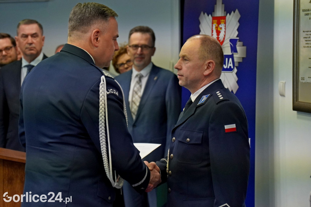 Pożegnanie Komendant KPP w Gorlicach (23.02.)