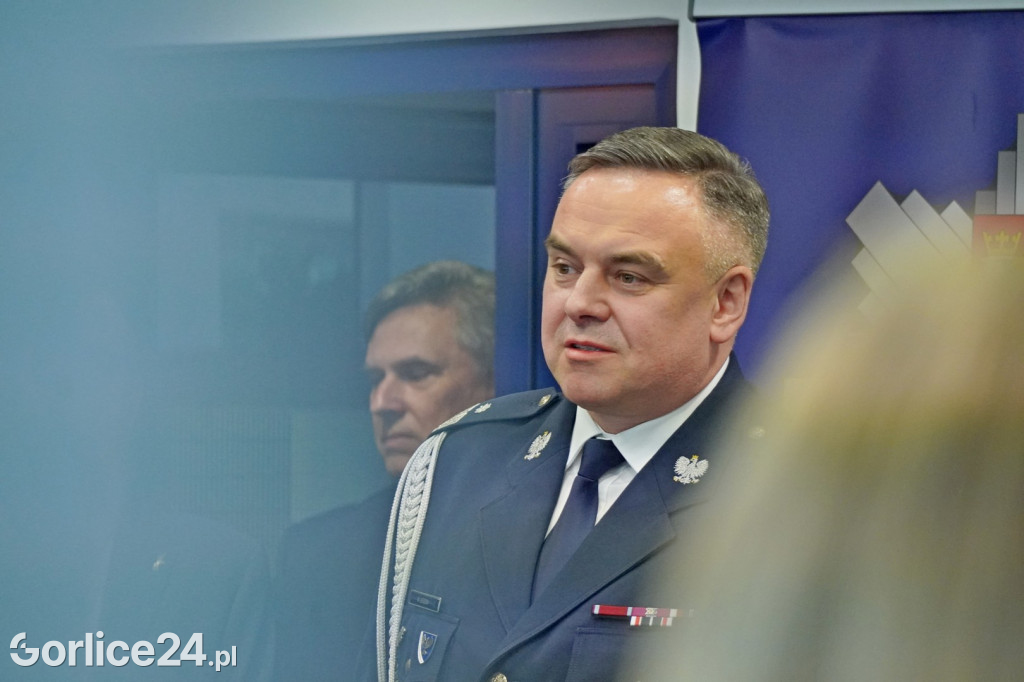 Pożegnanie Komendant KPP w Gorlicach (23.02.)
