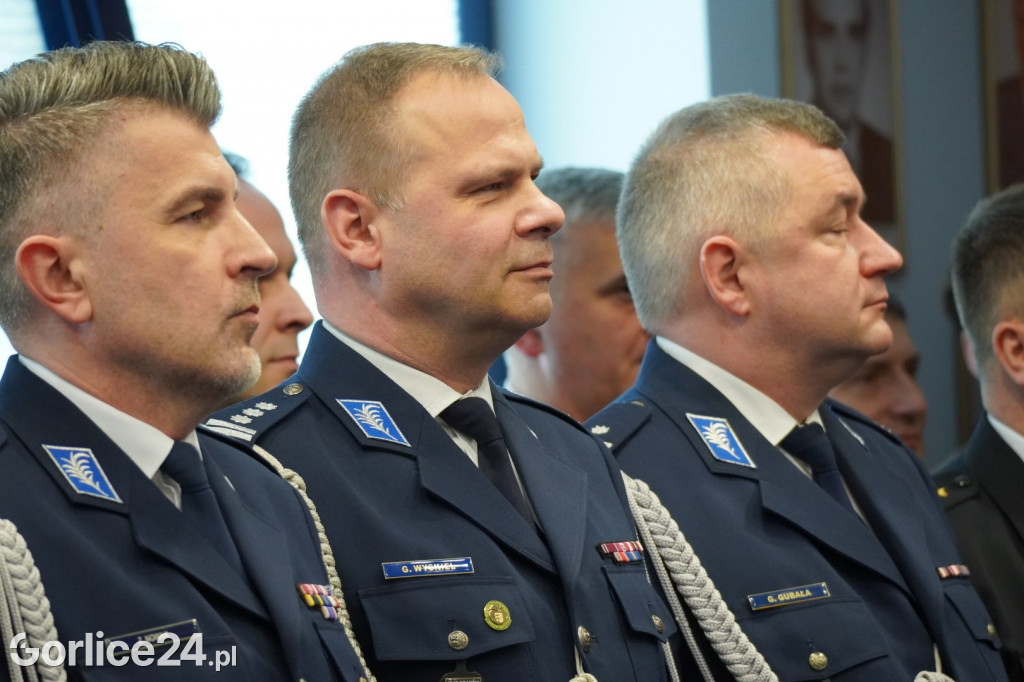 Pożegnanie Komendant KPP w Gorlicach (23.02.)
