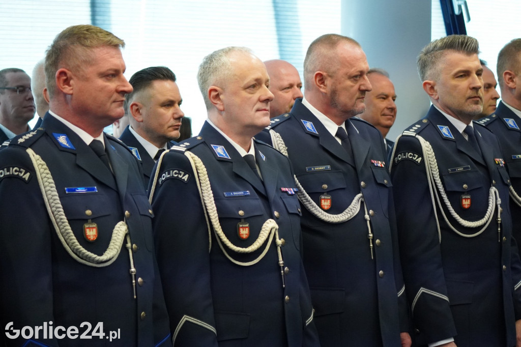 Pożegnanie Komendant KPP w Gorlicach (23.02.)