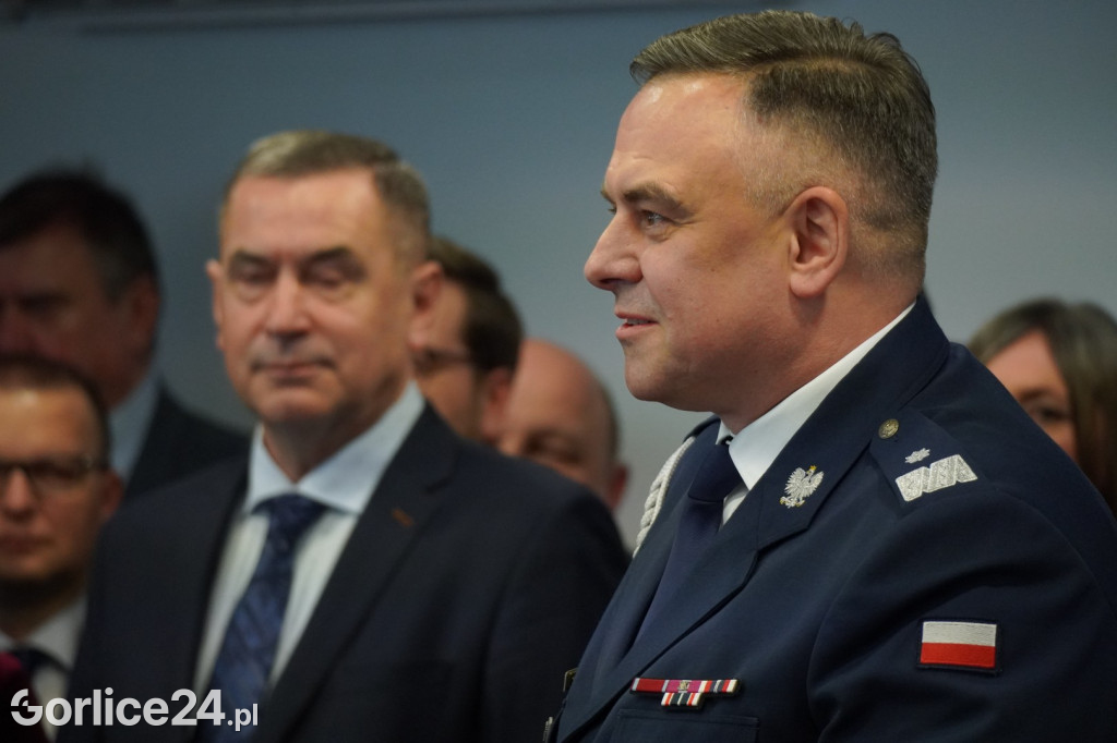 Pożegnanie Komendant KPP w Gorlicach (23.02.)