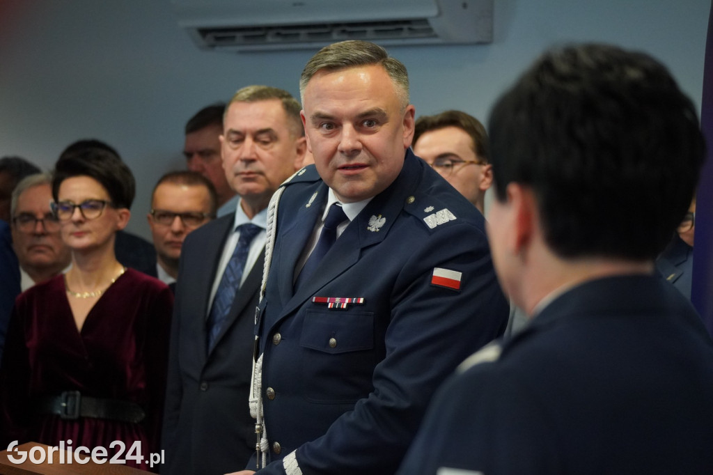 Pożegnanie Komendant KPP w Gorlicach (23.02.)
