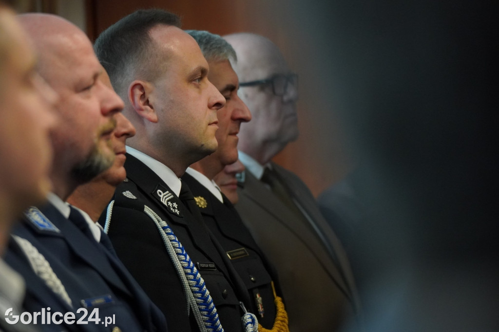 Pożegnanie Komendant KPP w Gorlicach (23.02.)