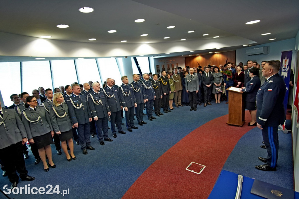 Pożegnanie Komendant KPP w Gorlicach (23.02.)