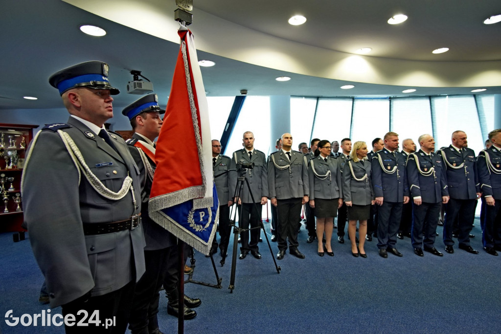Pożegnanie Komendant KPP w Gorlicach (23.02.)