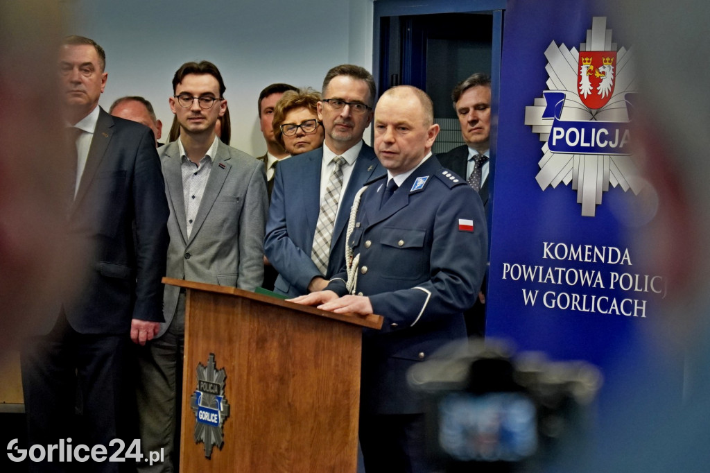 Pożegnanie Komendant KPP w Gorlicach (23.02.)