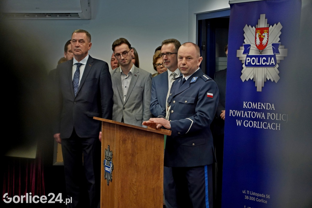 Pożegnanie Komendant KPP w Gorlicach (23.02.)