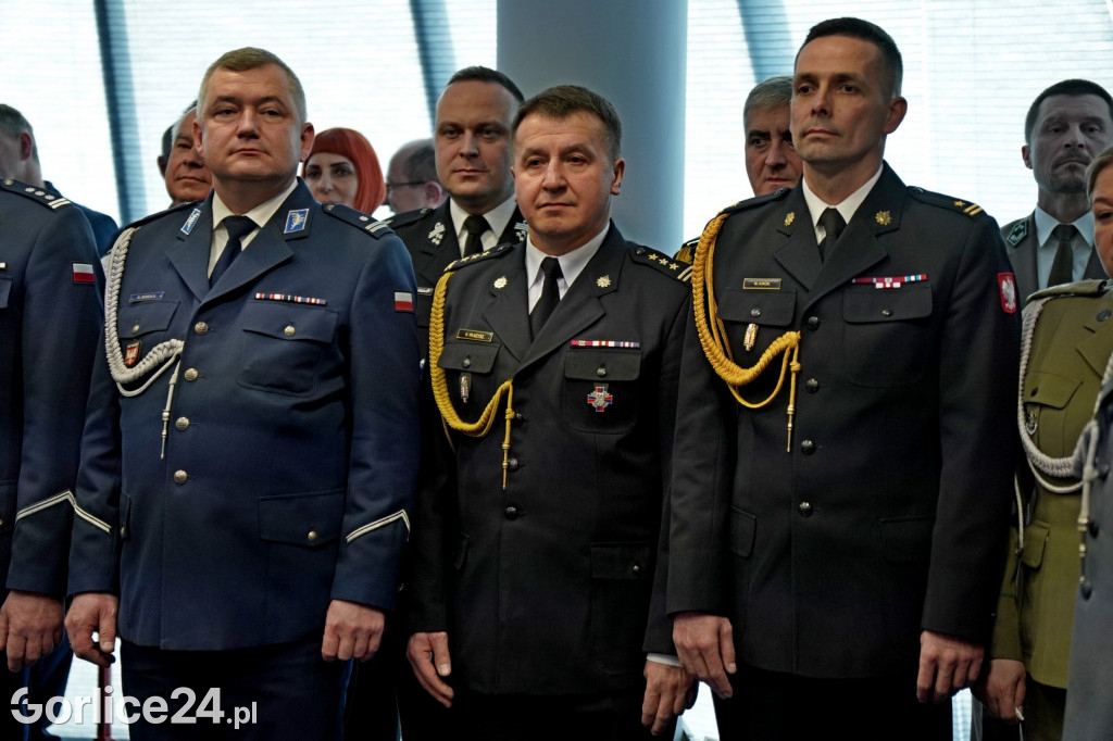 Pożegnanie Komendant KPP w Gorlicach (23.02.)