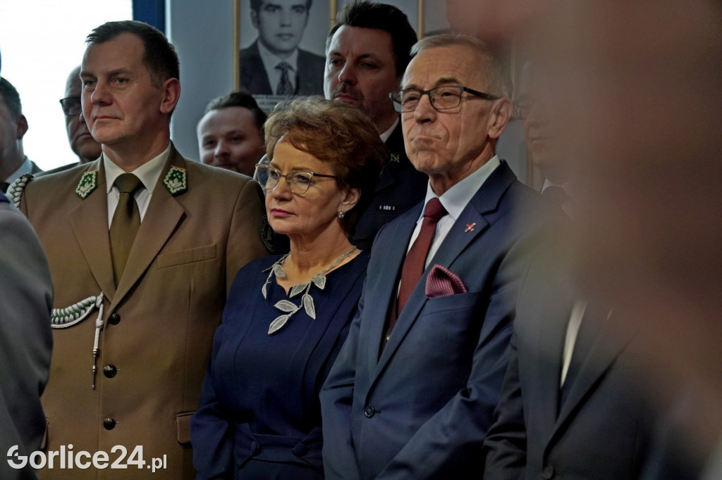 Pożegnanie Komendant KPP w Gorlicach (23.02.)