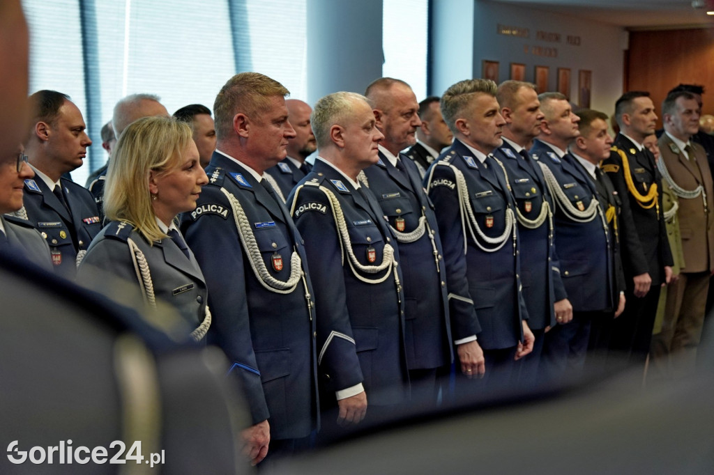 Pożegnanie Komendant KPP w Gorlicach (23.02.)