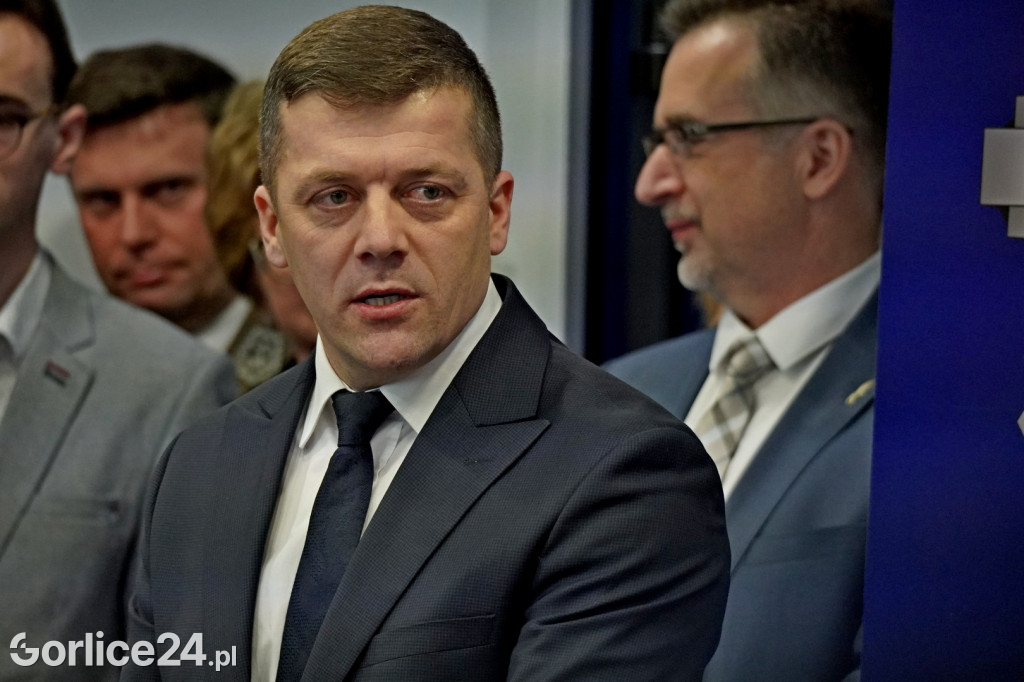 Pożegnanie Komendant KPP w Gorlicach (23.02.)