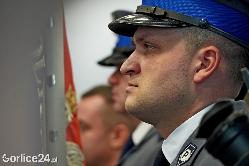 Pożegnanie Komendant KPP w Gorlicach (23.02.)
