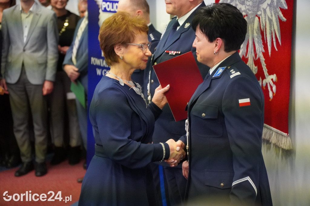 Pożegnanie Komendant KPP w Gorlicach (23.02.)