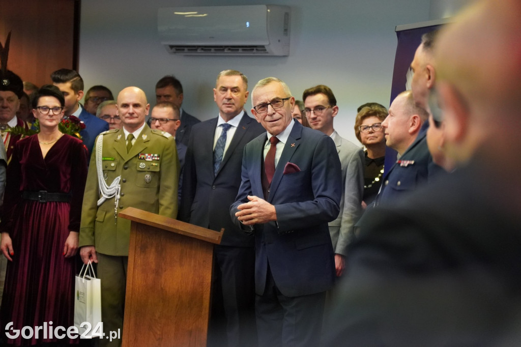 Pożegnanie Komendant KPP w Gorlicach (23.02.)