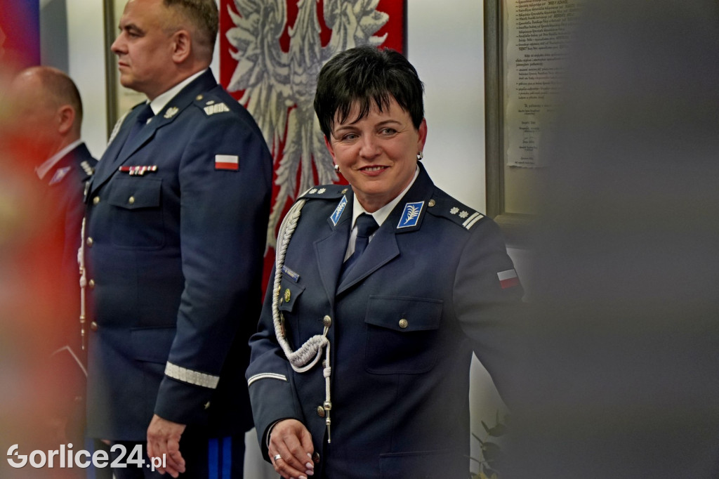 Pożegnanie Komendant KPP w Gorlicach (23.02.)
