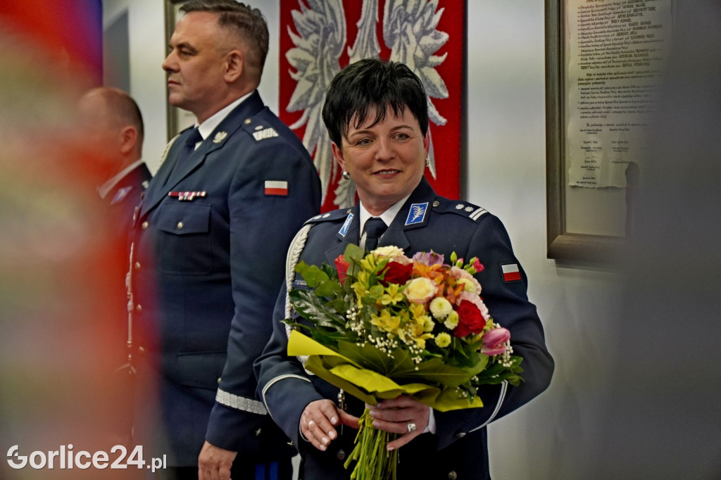 Pożegnanie Komendant KPP w Gorlicach (23.02.)