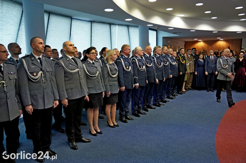Pożegnanie Komendant KPP w Gorlicach (23.02.)