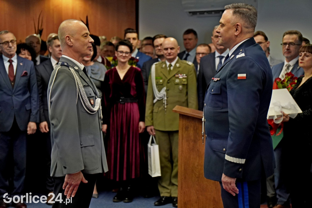 Pożegnanie Komendant KPP w Gorlicach (23.02.)