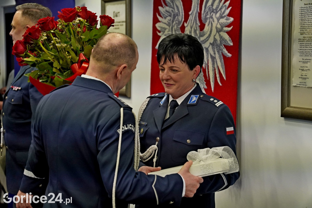 Pożegnanie Komendant KPP w Gorlicach (23.02.)