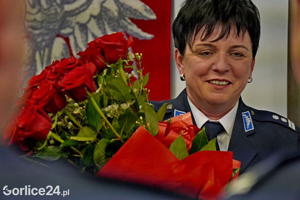 Pożegnanie Komendant KPP w Gorlicach (23.02.)