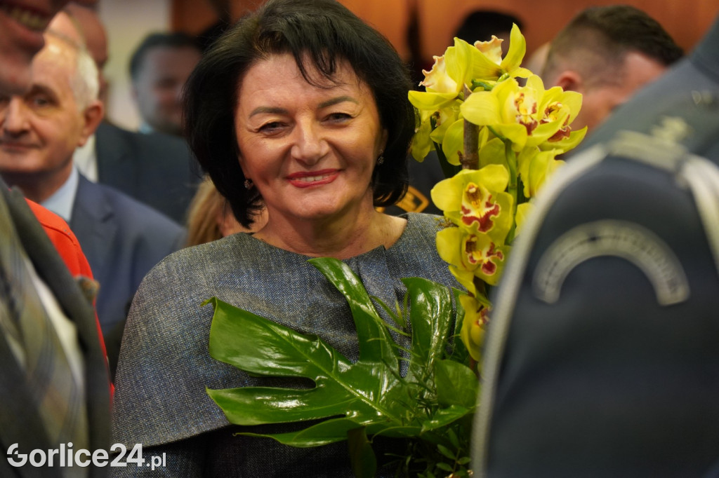 Pożegnanie Komendant KPP w Gorlicach (23.02.)
