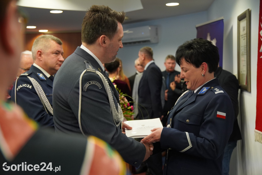 Pożegnanie Komendant KPP w Gorlicach (23.02.)