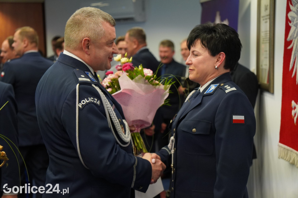 Pożegnanie Komendant KPP w Gorlicach (23.02.)