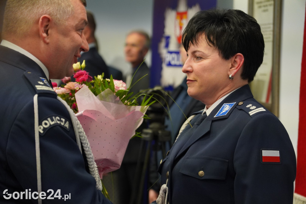 Pożegnanie Komendant KPP w Gorlicach (23.02.)