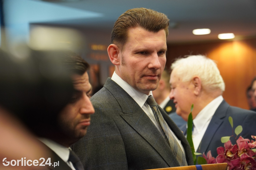 Pożegnanie Komendant KPP w Gorlicach (23.02.)