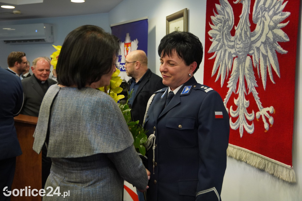 Pożegnanie Komendant KPP w Gorlicach (23.02.)