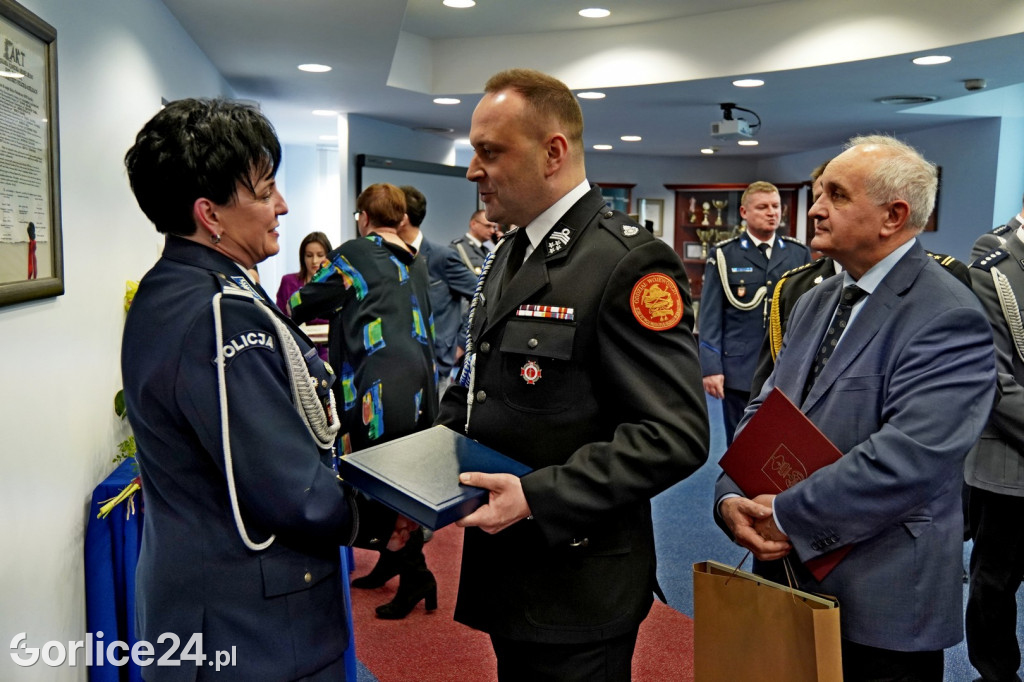 Pożegnanie Komendant KPP w Gorlicach (23.02.)