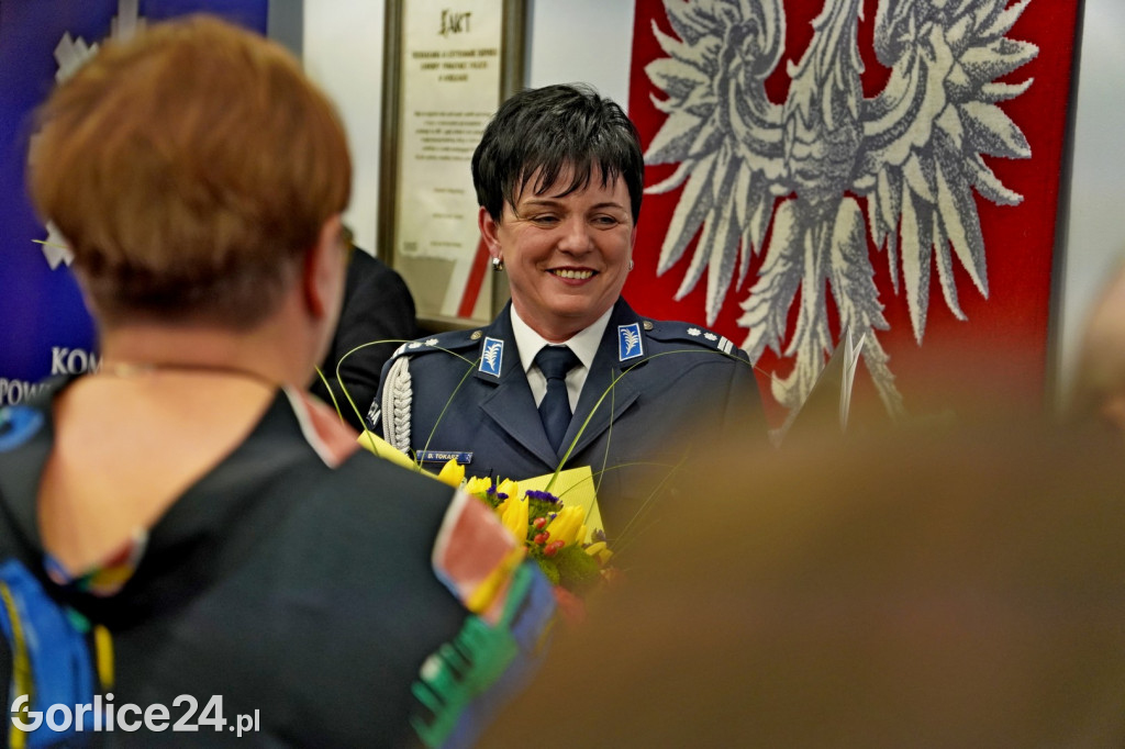 Pożegnanie Komendant KPP w Gorlicach (23.02.)