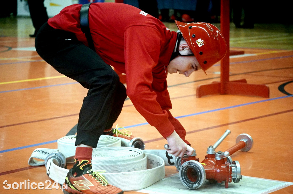 Halowe młodzieżowe zawody sportowo-pożarnicze 2023