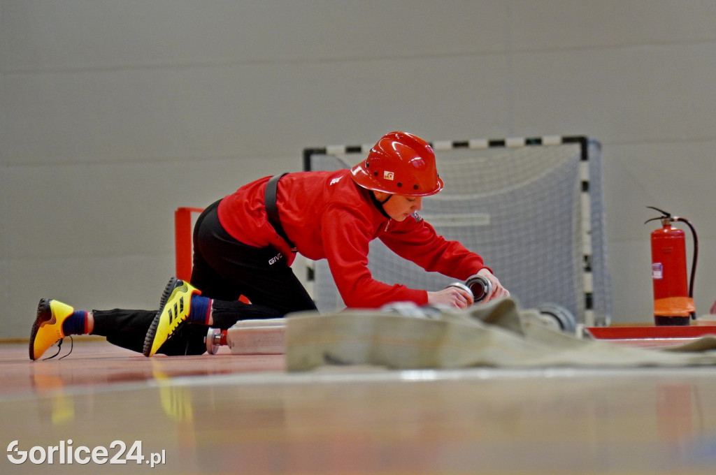 Halowe młodzieżowe zawody sportowo-pożarnicze 2023