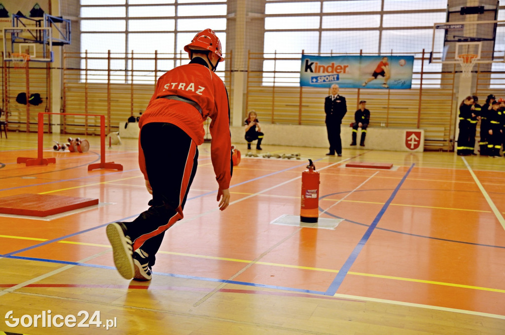 Halowe młodzieżowe zawody sportowo-pożarnicze 2023