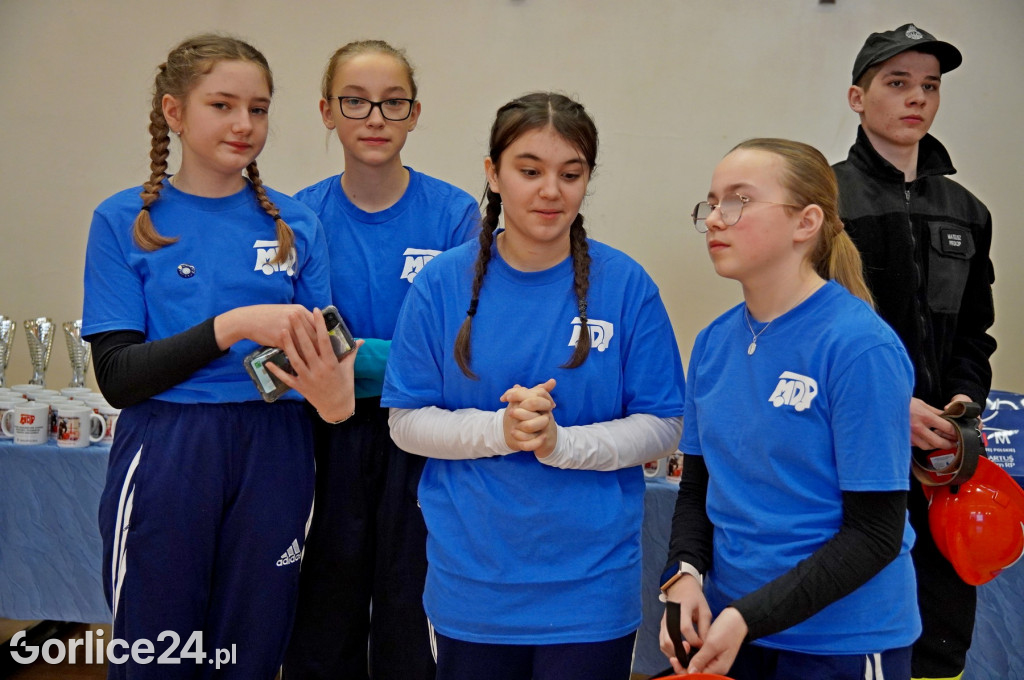 Halowe młodzieżowe zawody sportowo-pożarnicze 2023