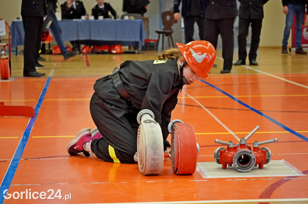 Halowe młodzieżowe zawody sportowo-pożarnicze 2023