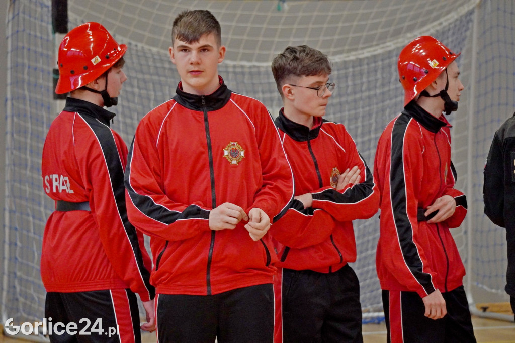 Halowe młodzieżowe zawody sportowo-pożarnicze 2023