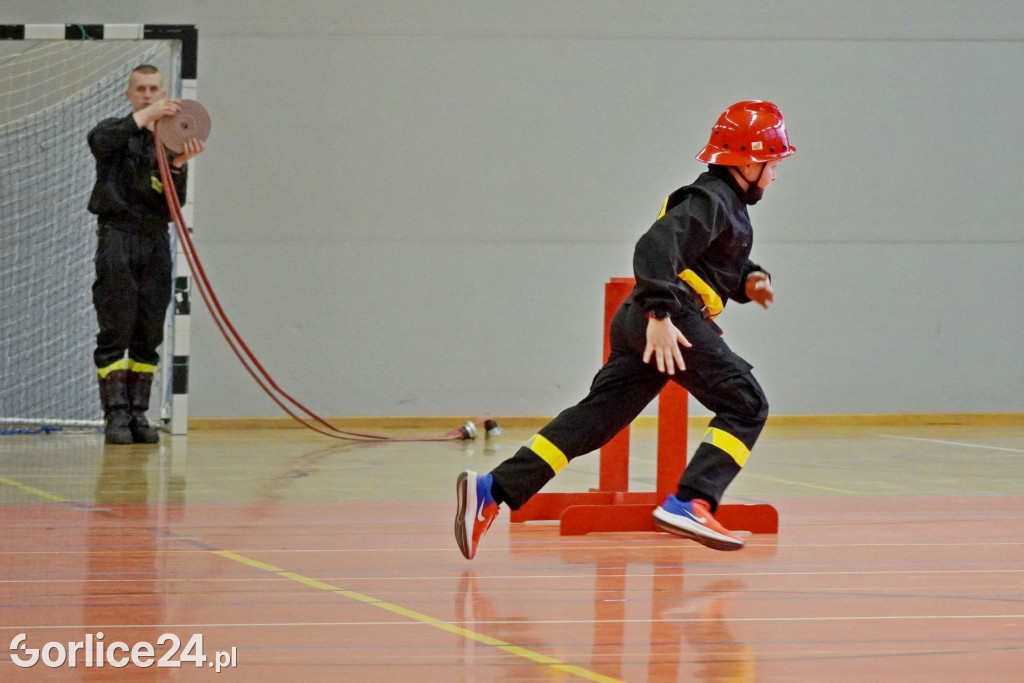 Halowe młodzieżowe zawody sportowo-pożarnicze 2023