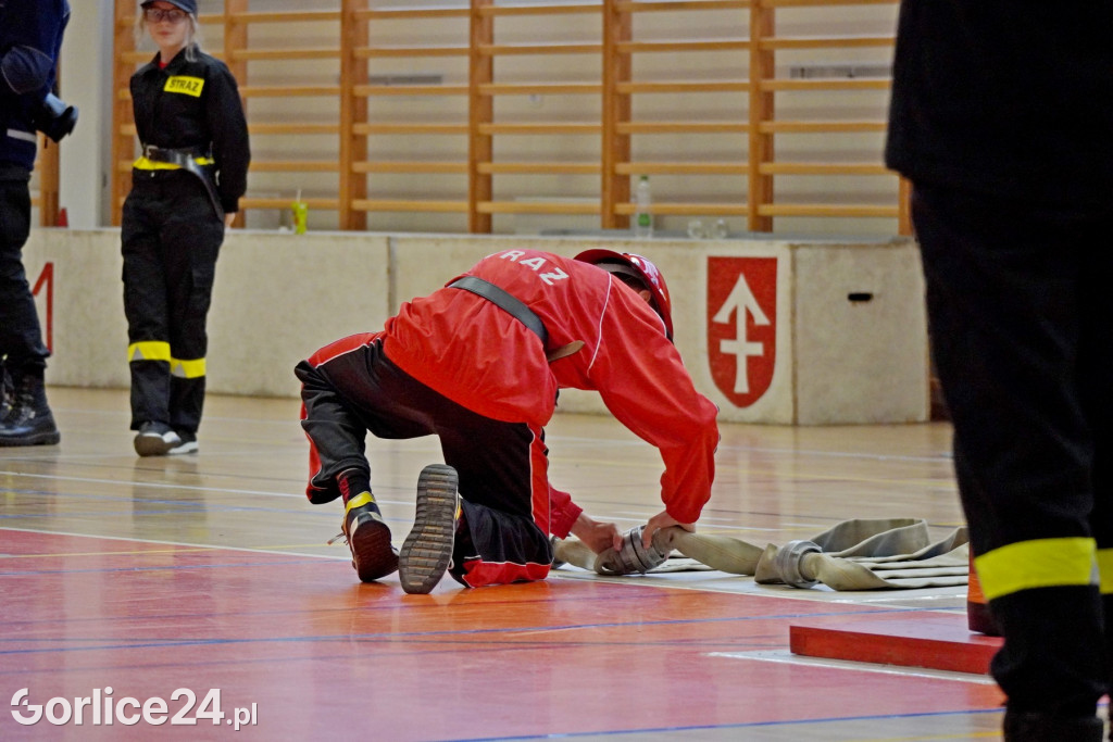 Halowe młodzieżowe zawody sportowo-pożarnicze 2023