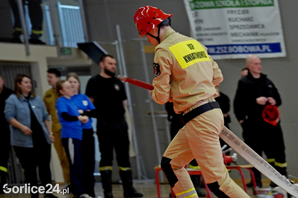 Halowe młodzieżowe zawody sportowo-pożarnicze 2023