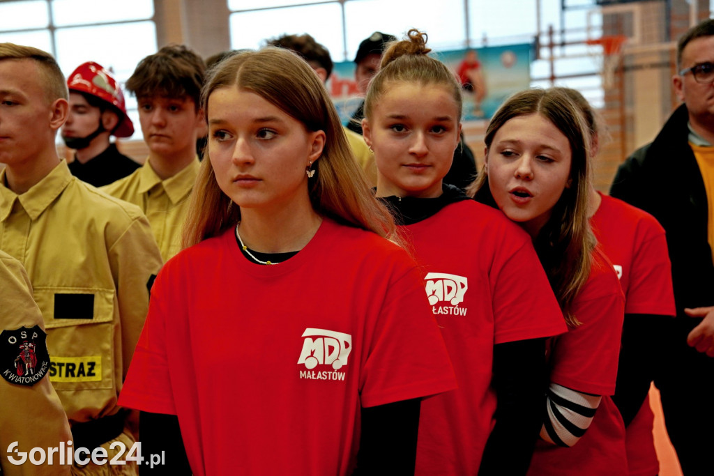 Halowe młodzieżowe zawody sportowo-pożarnicze 2023