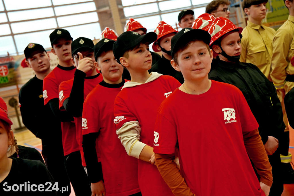 Halowe młodzieżowe zawody sportowo-pożarnicze 2023