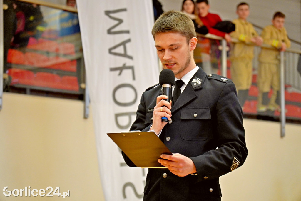 Halowe młodzieżowe zawody sportowo-pożarnicze 2023