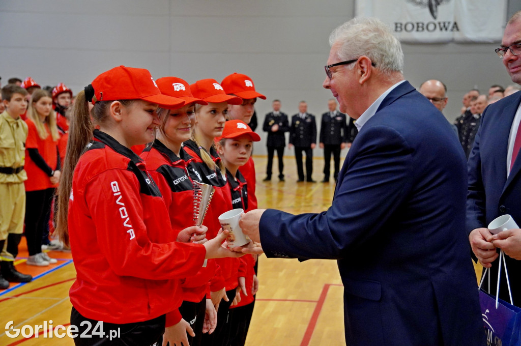 Halowe młodzieżowe zawody sportowo-pożarnicze 2023