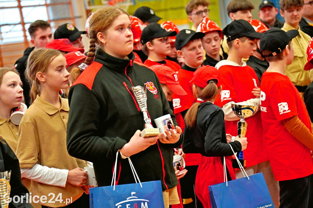 Halowe młodzieżowe zawody sportowo-pożarnicze 2023