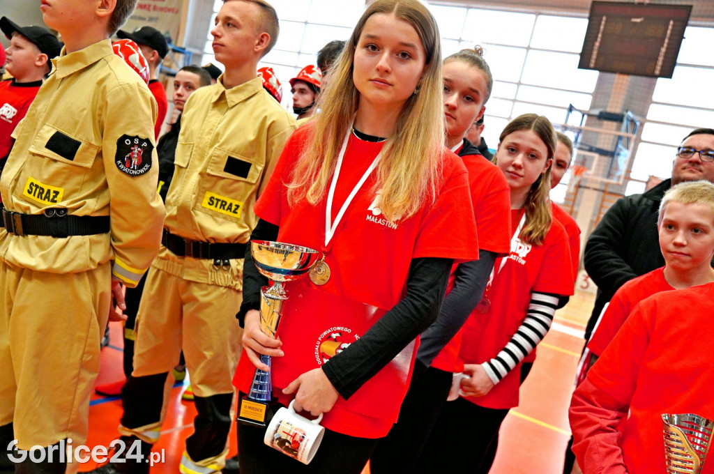 Halowe młodzieżowe zawody sportowo-pożarnicze 2023