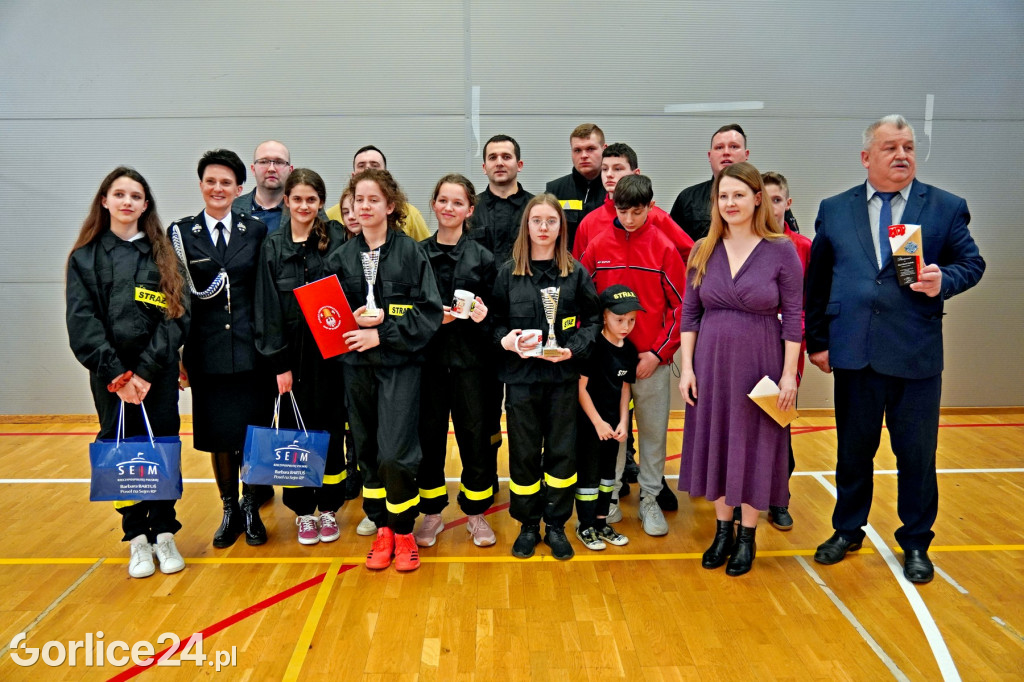 Halowe młodzieżowe zawody sportowo-pożarnicze 2023