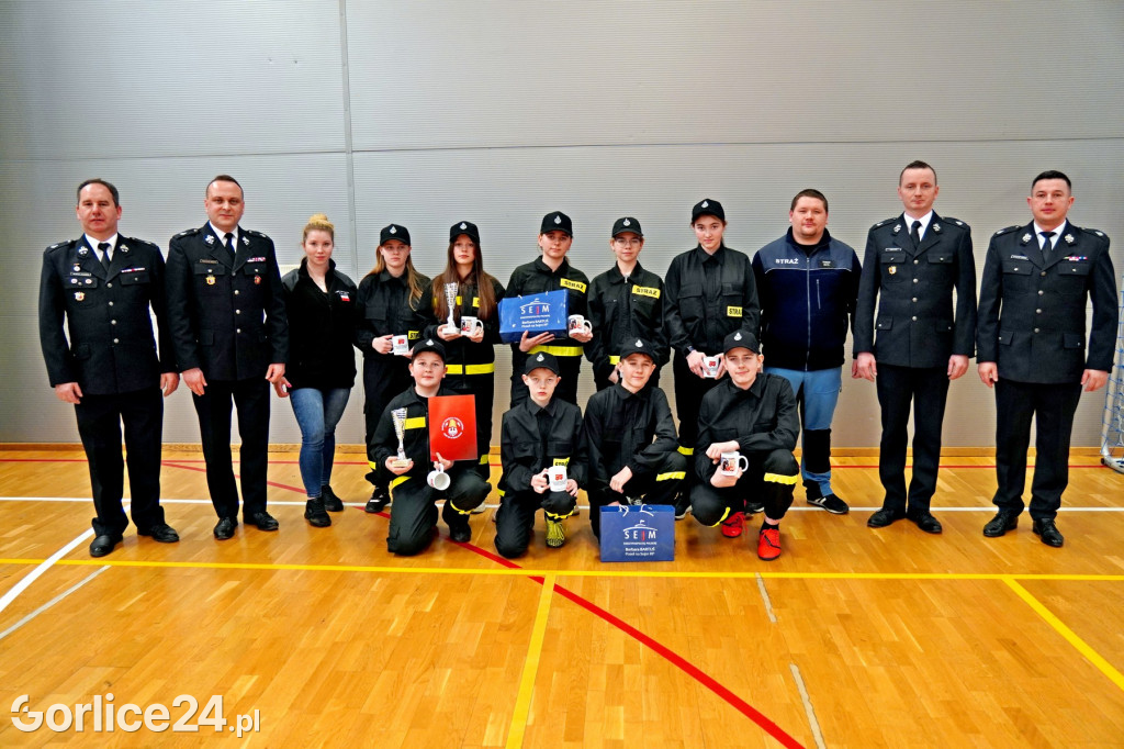 Halowe młodzieżowe zawody sportowo-pożarnicze 2023