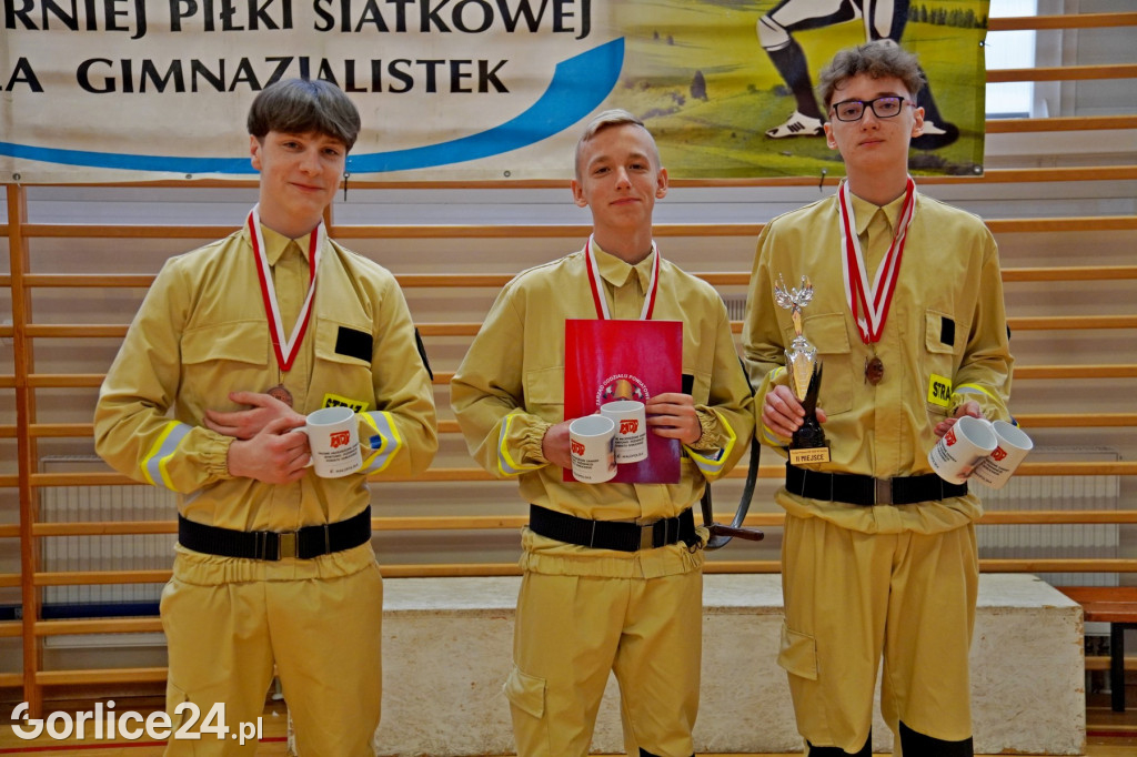 Halowe młodzieżowe zawody sportowo-pożarnicze 2023